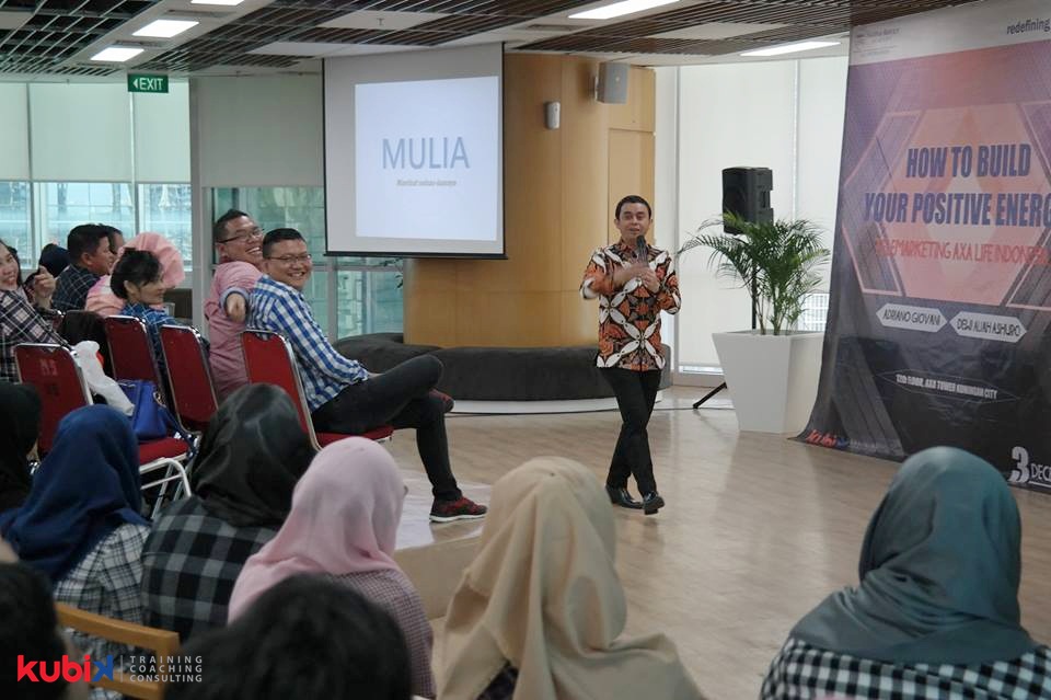 Seminar Motivasi di PT AXA Life Indonesia