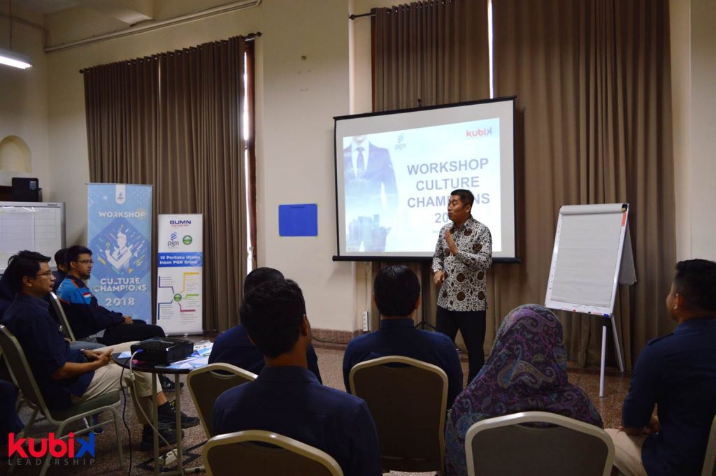Workshop Culture Champion di PT Perusahaan Gas Negara 4 3 1